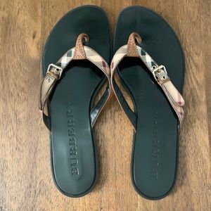 Authentic Burberry sandals